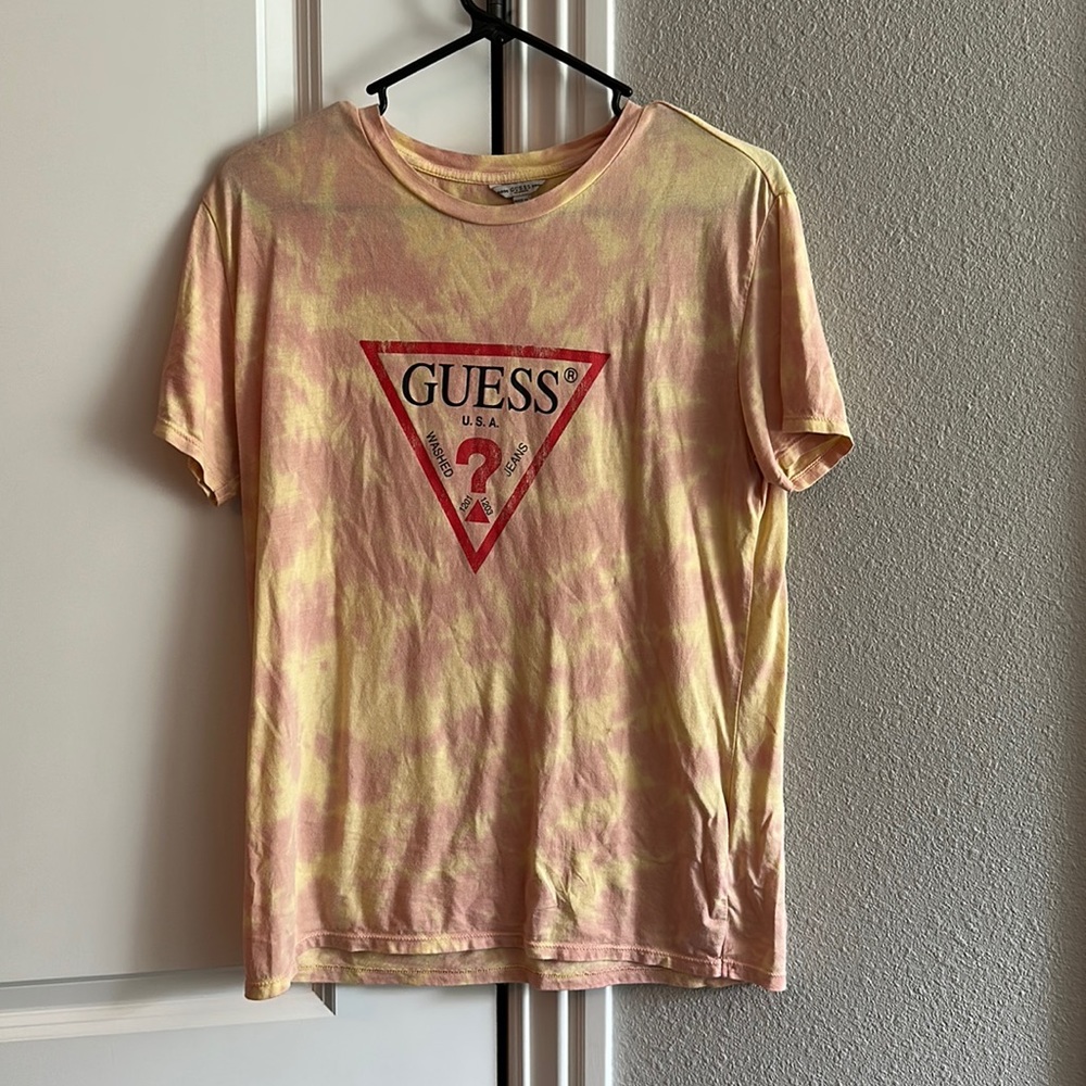 Guess tie dye shirt